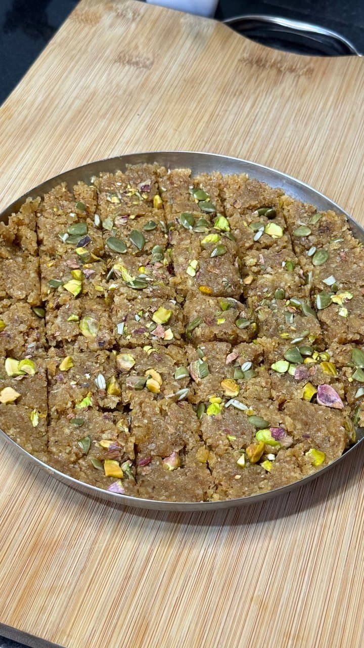 Coconut Almond Burfi 