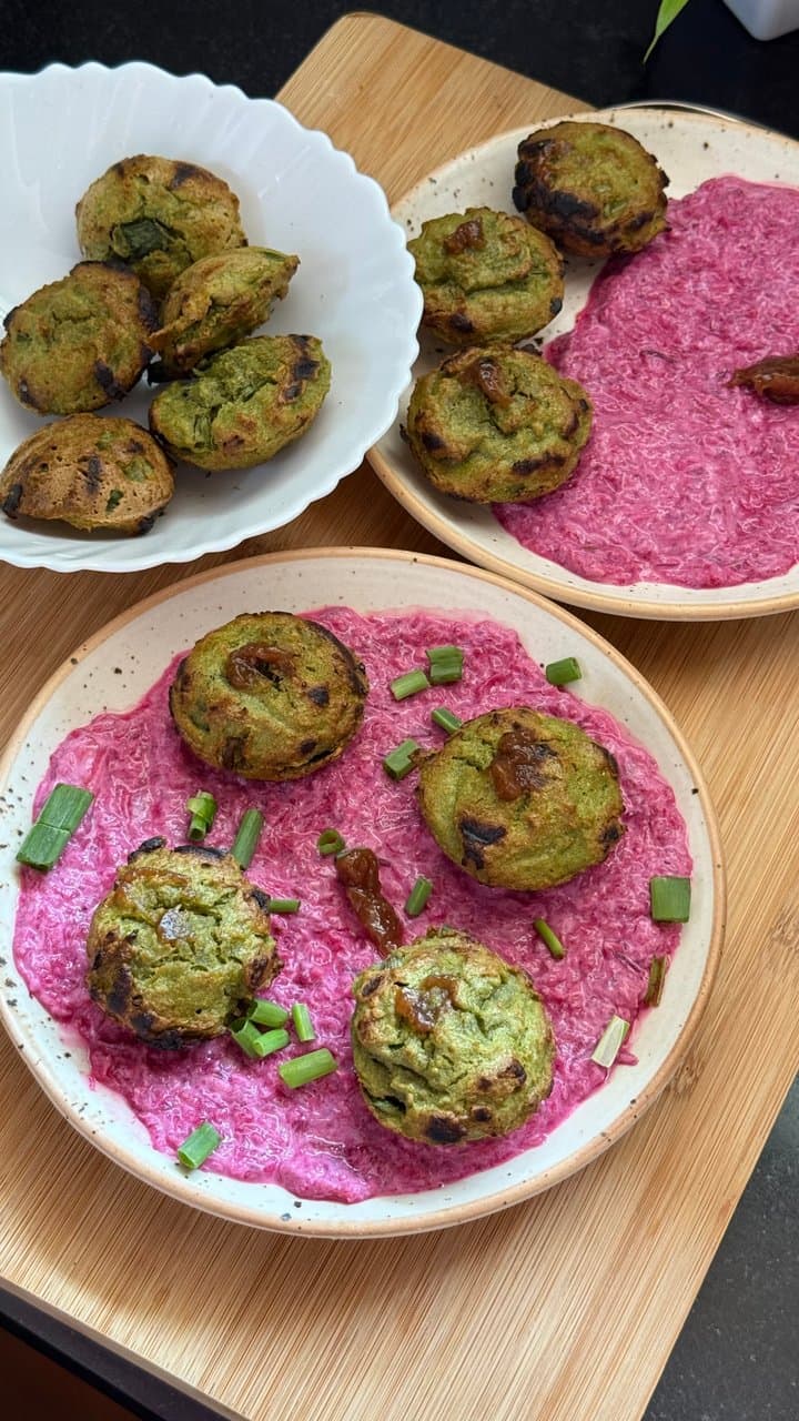 Crispy Chickpea & Masoor Dal Falafel